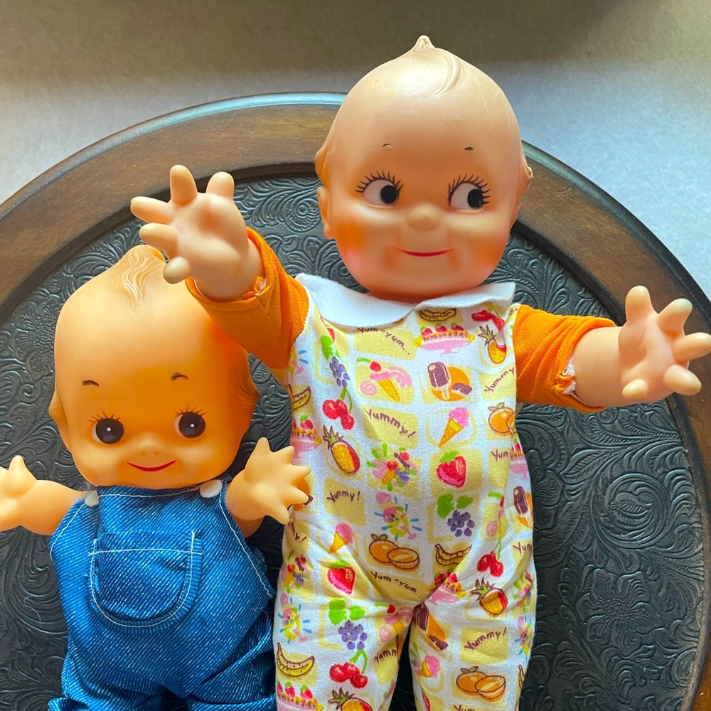 2 adorable collectible dolls see pic for description